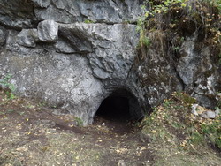 Вход №2 в пещеру П. С. Палласа